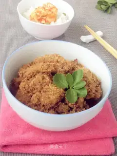 Rice powdered meat