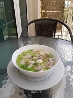 Tofu tofu mushroom soup