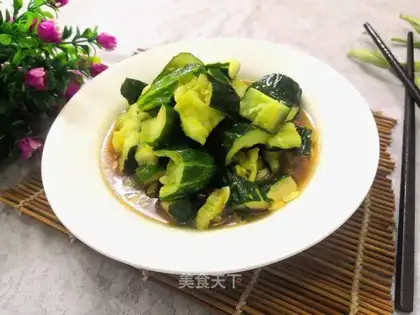 Frozen cucumber