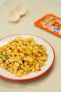 Delicious radish with eggs
