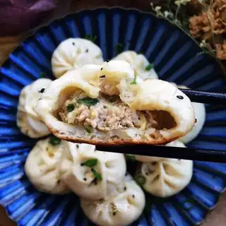 A little onion meat bun