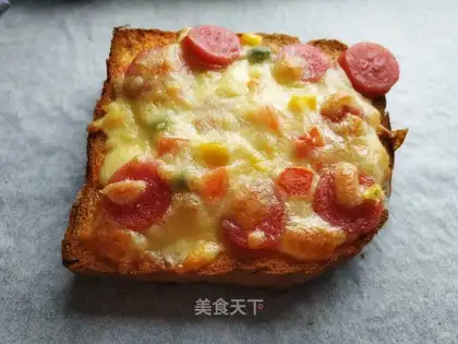 Toast pizza