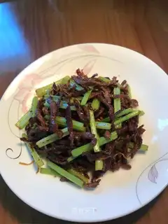 Dried beef silk