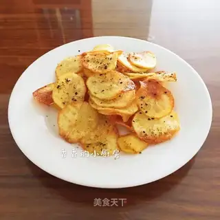 Pretzel potato chips