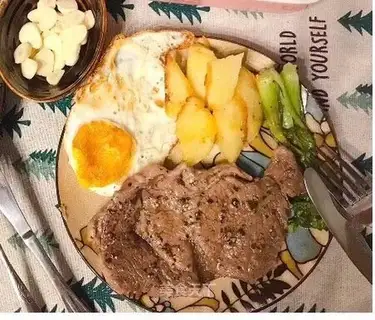 rib-eye steak
