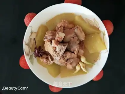 Pork bouquet soup