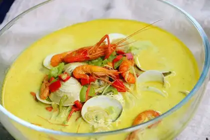 Southeast Asia Curry Seafood