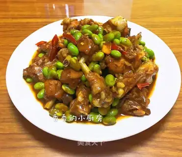 Chickens burn beans