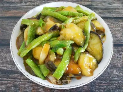 ♪ Four seasons of beans and eggplant ♪
