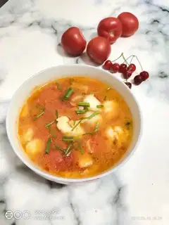 Tomato sauna soup