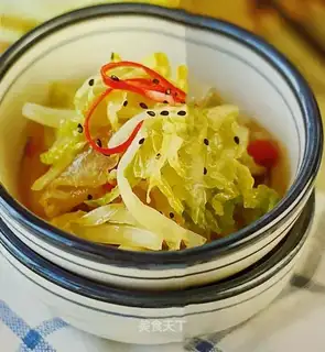 The cabbage is stinging