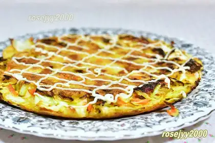 Coconut omelet