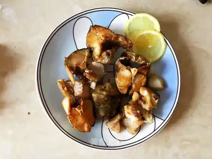 Roasted cod