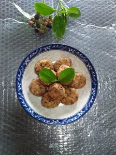 Tofu mushroom balls