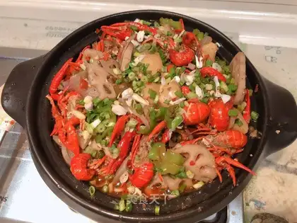 Spicy lobster