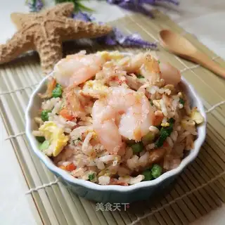 Shrimp crab fried rice
