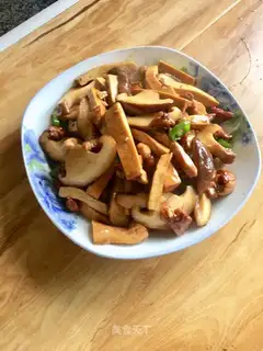 Double fried meat