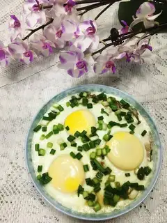 Meatloaf steamed eggs