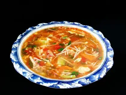 The sauerkraut soup