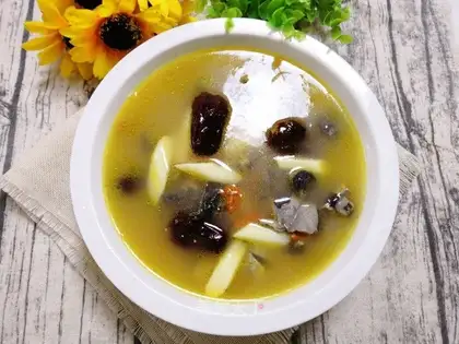 ♪ Roasted chicken mountain curd soup ♪