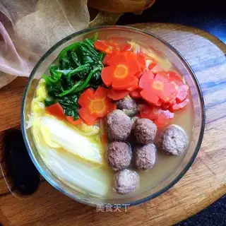 Cowball soup