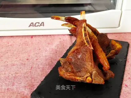 Roasted lamb chops