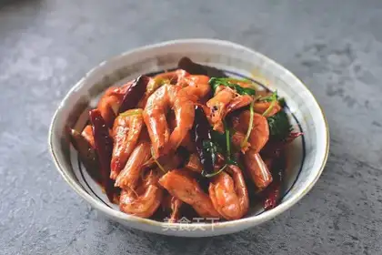 Spicy shrimp