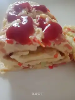 A thick egg burn