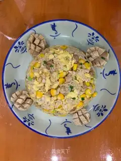 Corn egg fried rice