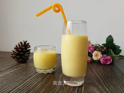 Milky corn juice