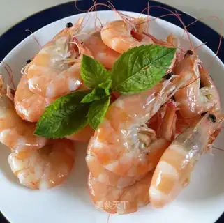 Salmon shrimp