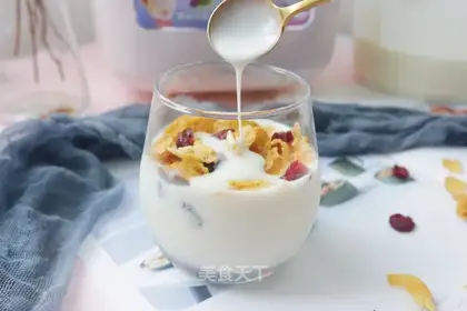 Electro-cooked child yogurt