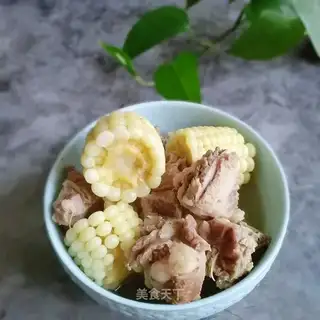 Corn steak soup
