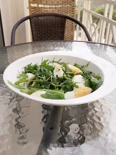 Wearing pineapple salad
