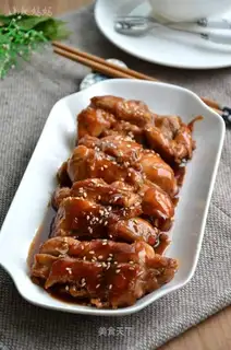 Burn chicken legs