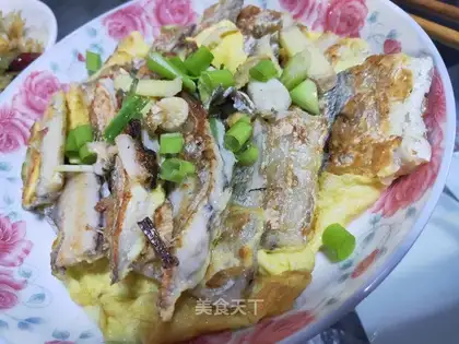 Fried swordfish