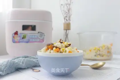 ♪ Five-colour meatweed baby rice ♪