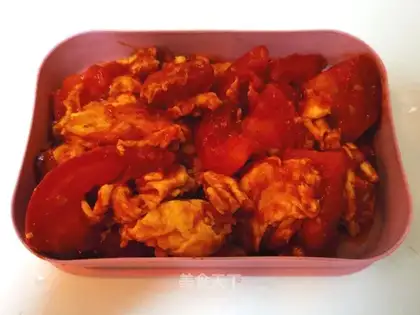 Tomato fried eggs