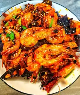Spicy shrimp