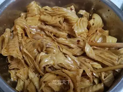 Homemade bean spicy