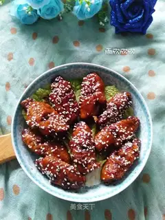 Coke chicken wings