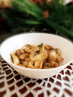 Fried mushrooms