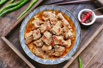 Sand tea steamed ribs