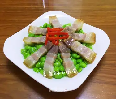 Meat steamed beans