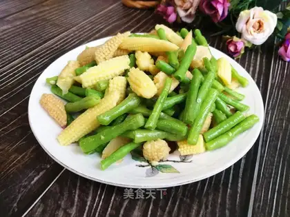 ♪ Corn makes beans ♪