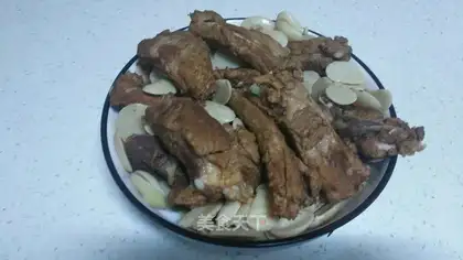 Bean roasted ribs