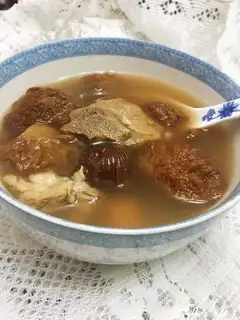 Monkey mushroom soup