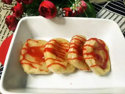 Banana waffles