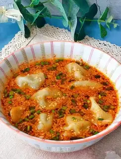 Sour soup dumplings