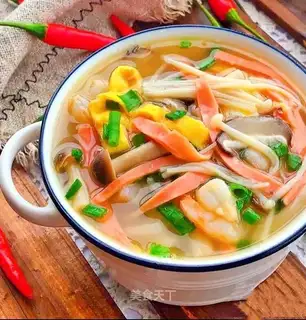 We're going to have some fungus soup